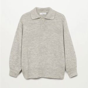 Mango Polo Style Sweater - Dani XS